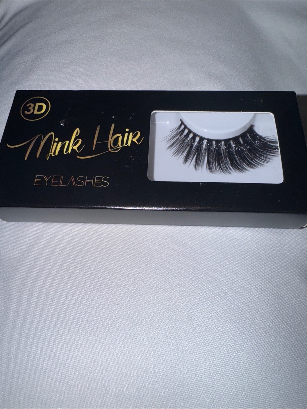 3D Mink Hair Eyelashes - Black